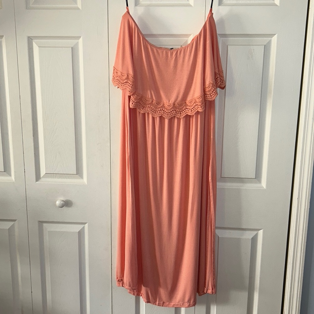 Women’s Forever 21+ Maxi Strapless Dress